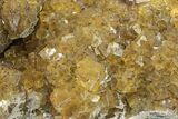Gemmy, Yellow Fluorite Crystals - Moscona Mine, Spain #188324-3